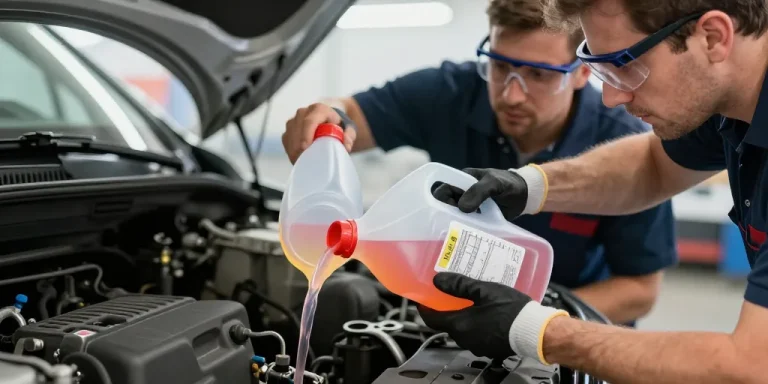 peut on melanger liquide de refroidissement rose et jaune