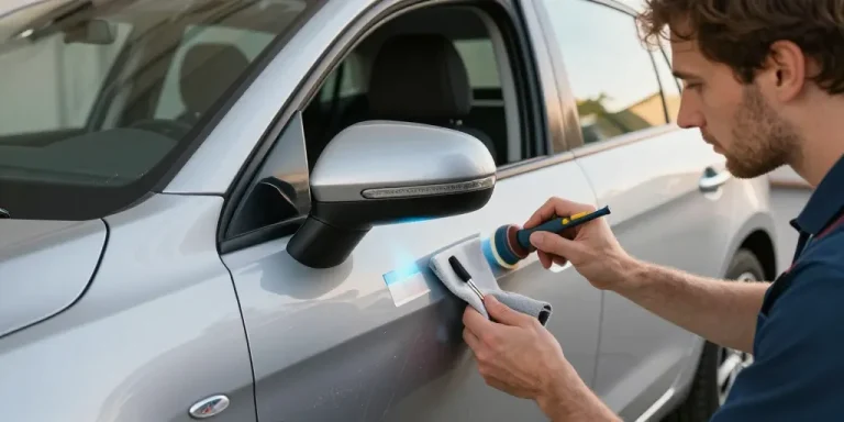 comment réparer des rayures sur une voiture