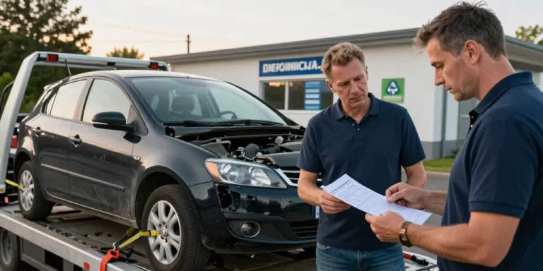 comment se débarrasser d'une voiture en panne