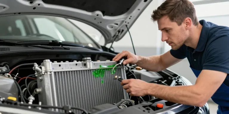 comment réparer un radiateur qui fuit
