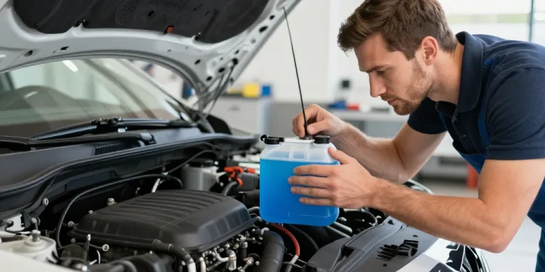 liquide de refroidissement bleu pour quelle voiture