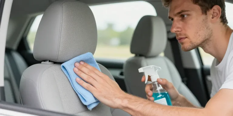 comment nettoyer tissu siege voiture