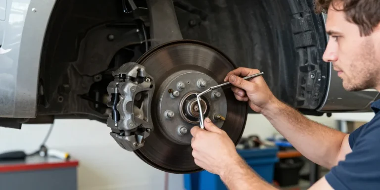 comment repousser un piston de frein arriere electrique
